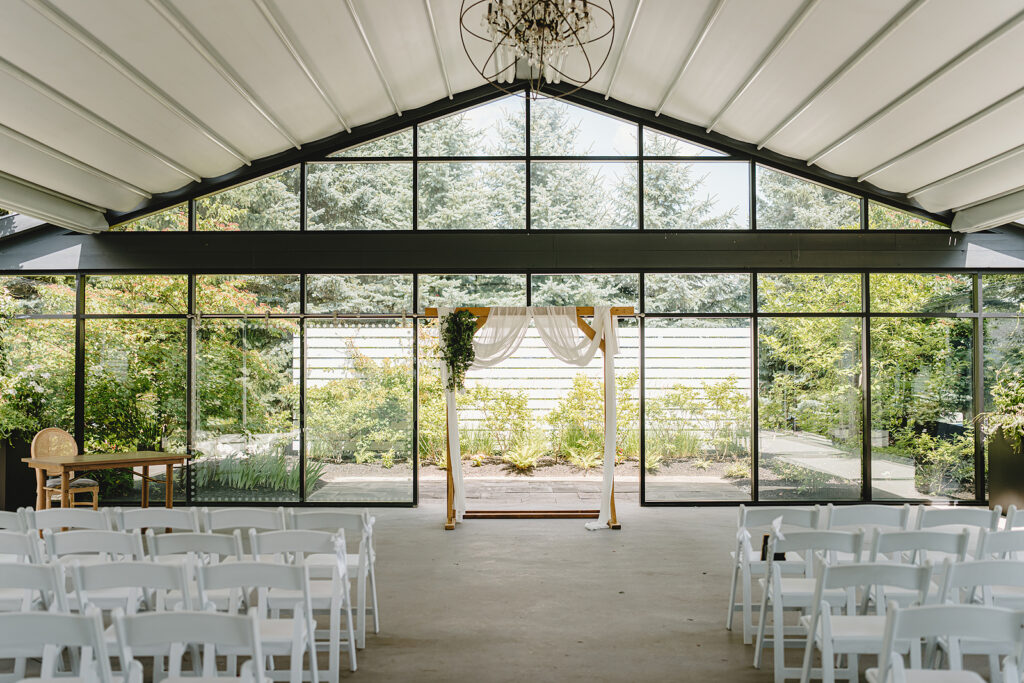 Garden Chapel at Whistle Bear wedding venue in Cambridge Ontario