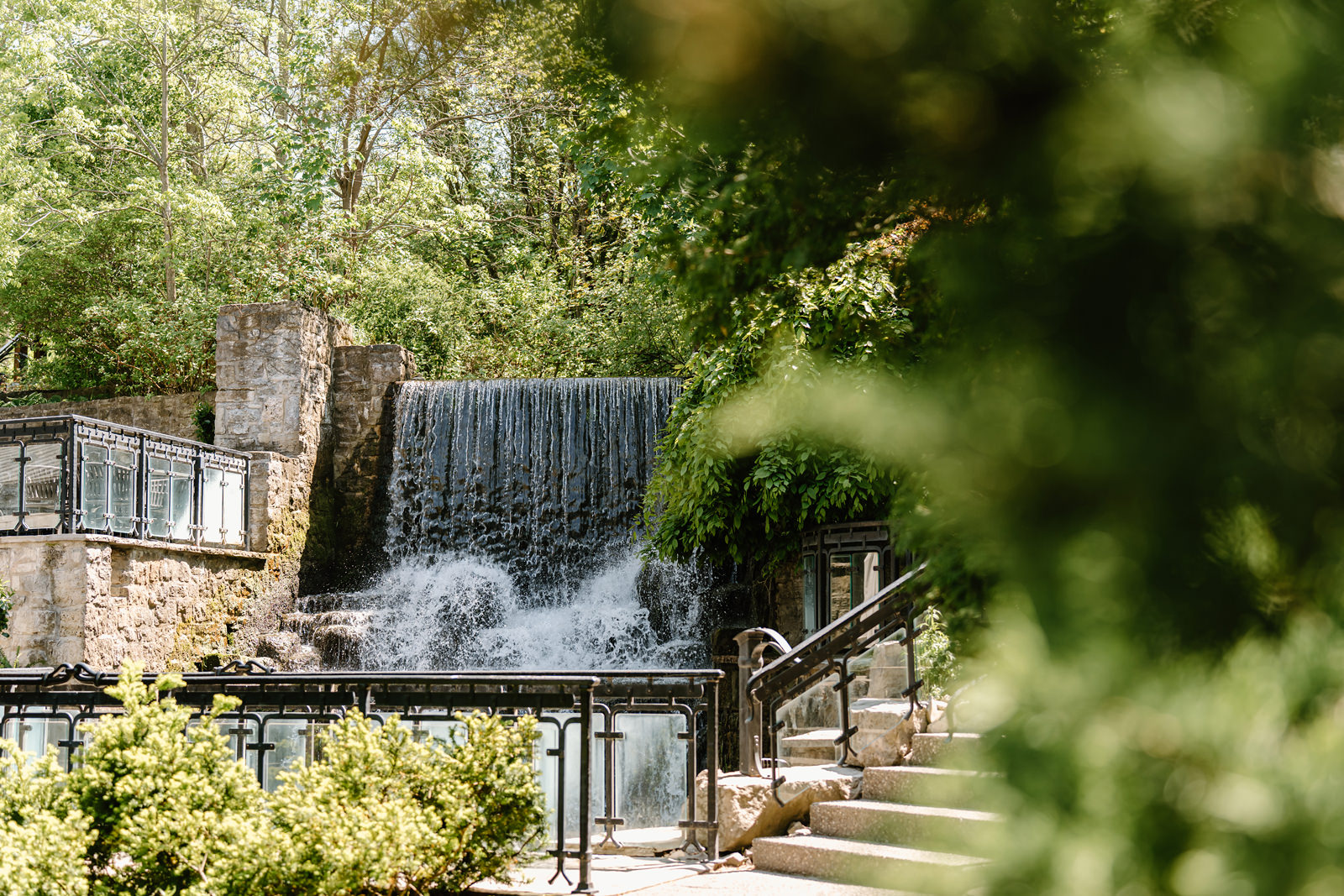 The Waterfall at Ancaster Mill